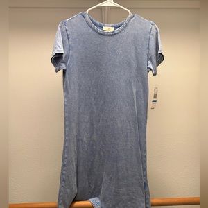 Feaux denim dress